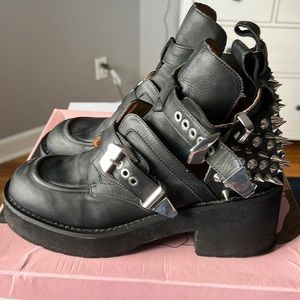 Jeffrey campbell high heel boots